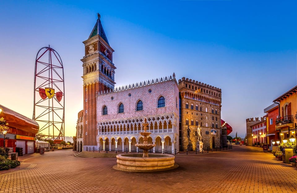 PortAventura and Ferrari Land: Full-Day Trip from Barcelona - A full-day theme park loop that’s built for thrill timing