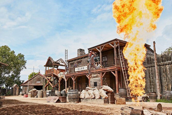 PortAventura Park Day Trip from Barcelona - Entering PortAventura Park: six themed zones plus Sesame fun
