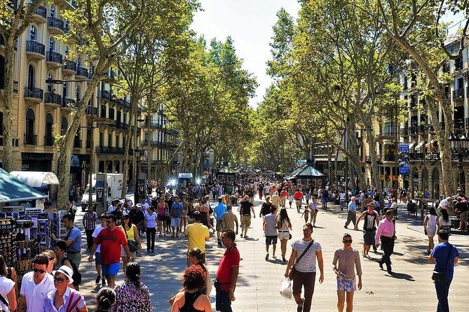 Private Barcelona and Park Güell Tour with hotel Pick-up - Gothic Quarter: Plaça Sant Jaume and the cathedral façade area