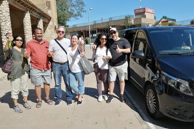 Private Barcelona and Sagrada Familia Tour with Hotel Pick-up - Gothic Quarter walk: narrow streets, Roman-and-medieval echoes