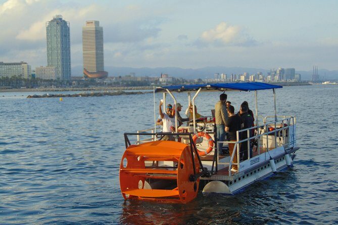 Private Boat rental - Pedal Cruises Barcelona - Cycle Boat - 90 minutes along Barcelona’s coast: pedaling, steering, and skyline views