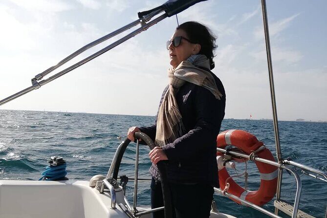 Private sailing and paddlesurfing tour with skipper up to 11 people - Where you meet at Moll de Mestral, and how the 2 hours play out