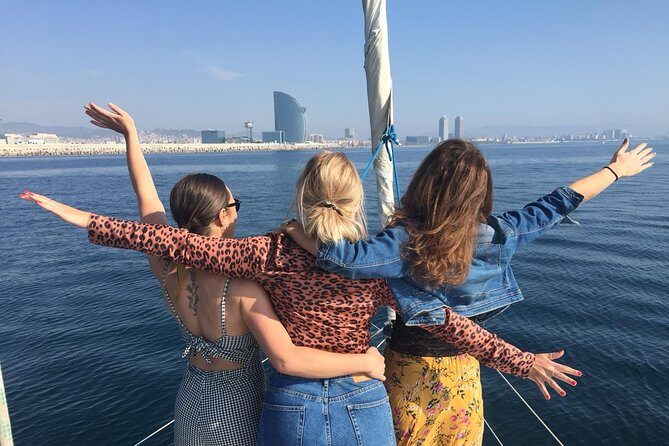 Private Sailing Experience Barcelona up to 11 guests, 2/3/4 hours - What you’ll see from the sea: Montjuïc, Sagrada Família, and Columbus
