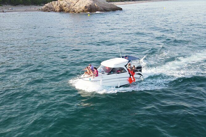 Private Snorkeling Boat Sailing Experience Included - The boat ride setup: a new motorboat, small group, real comfort