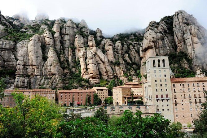 Private Tour: Montserrat and Cava Visit - Montserrat monastery from Barcelona: the day starts with real views