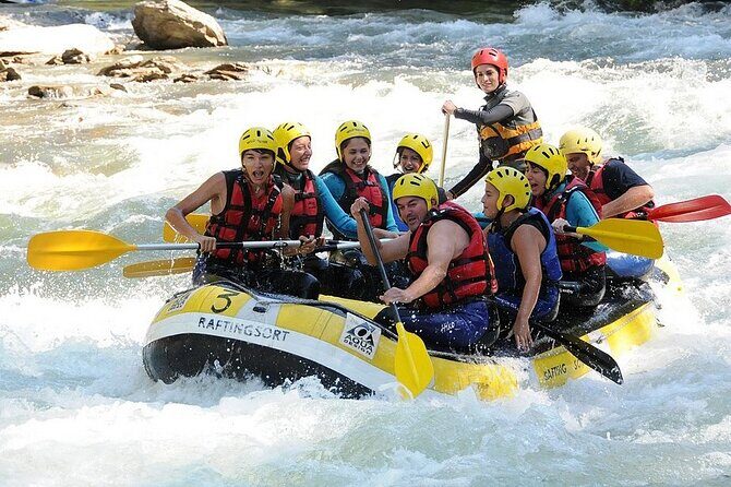 Rafting Llavorsi-Sort, 18km, 9.30 am - After the Rapids: Pool, Gardens, Sun Terrace, and Cafeteria Access