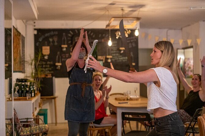 Sabre the Moment: Cava Sabrage Class in Barcelona - Key highlights at a glance