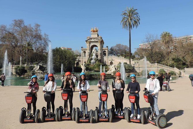 Sagrada Familia - 2H Segway Tour - Parc de la Ciutadella Stops: Green Space and a Big Fountain Moment