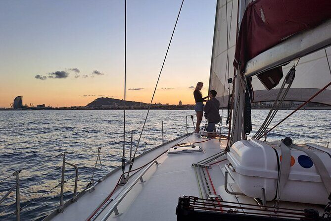 Sailing Experience in Barcelona with local captain - Mid-sea swim stop: the part that turns into a memory