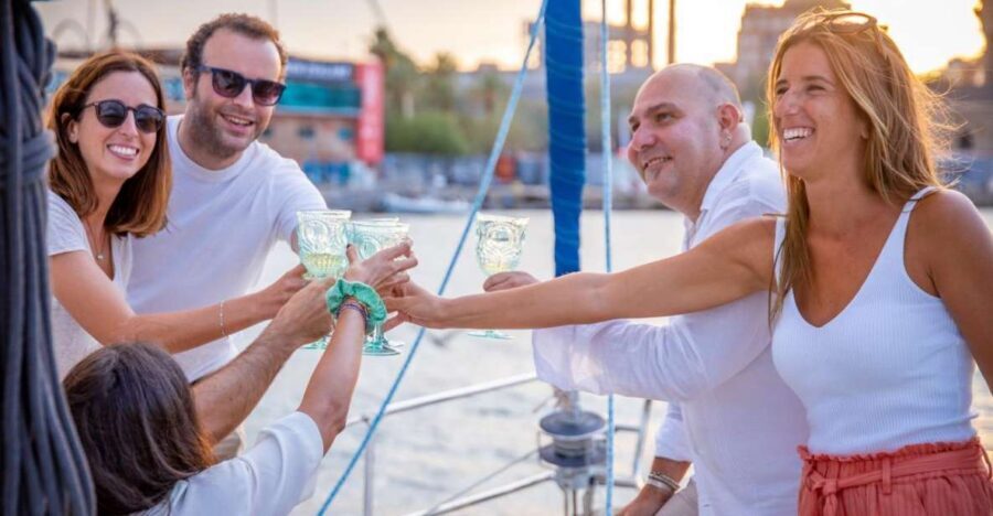 Sailing & Wine Tasting With Expert Sommelier in Barcelona - The 2-hour sail and Barcelona skyline views, including Sagrada Familia