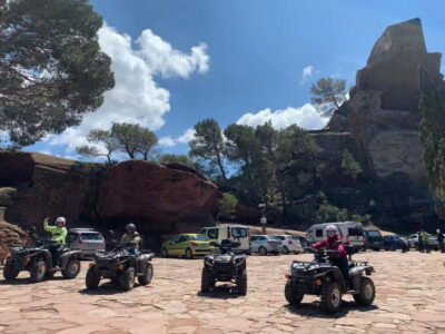 Salou: Off-Road Guided Quad Safari with Hotel Pickup - What happens during the off-road route: roads, trails, and photos