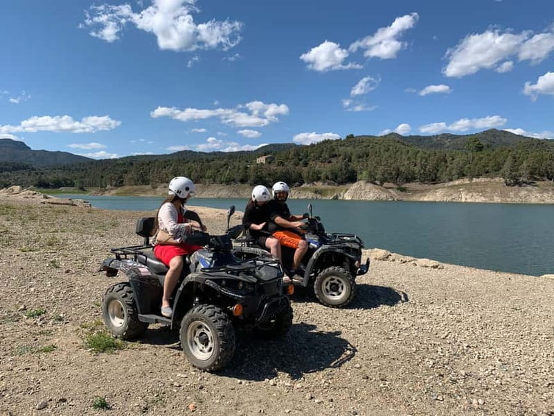 Salou: Off-Road Guided Quad Safari with Hotel Pickup - The automatic quad setup and how sharing works
