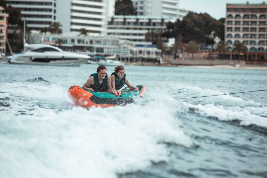 Salou: Private Zodiac Boat Trip Through the Coves of Salou - The coastline plan: Cap Salou to La Pineda, with chances to swim