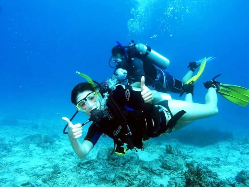 Salou: Scuba Diving for beginners with hotel pickup - Underwater training for beginners: the relaxed pace part that counts