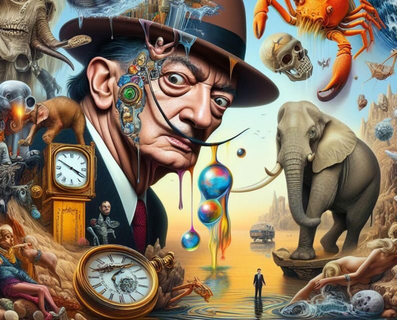 Salvador Dalí Theatre-Museum in Figueres private tour - The guided circuit: paintings, sculptures, and the Dali Jewels collection