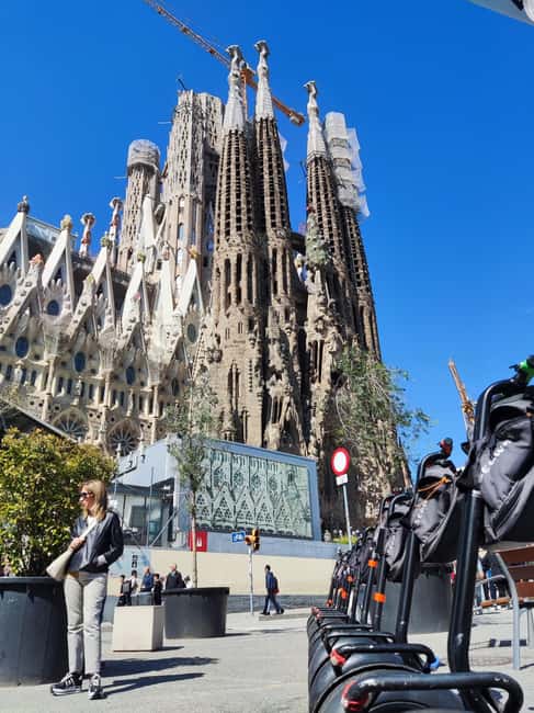 Segway Tour: Gaudi Highlights - First stop: meeting near Jaume I, then learning your Segway