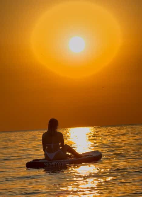 STAND UP PADLE SURF SUNRISE+BREAKFAST+PHOTOS&VIDEOSPRO+GUIDE - Sunrise Stand-Up Paddle in Barceloneta: What You’re Really Buying
