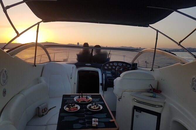 Sunset yacht ride in Barcelona + snacks and drinks - The Cruise Part: Olympic Port to Barceloneta Beach Views