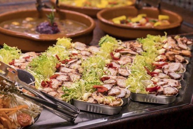 Tablao Flamenco Cordobes on Rambla Barcelona with Dinner Option - Dinner buffet details: 40+ specialties, dietary options, and how to judge the value