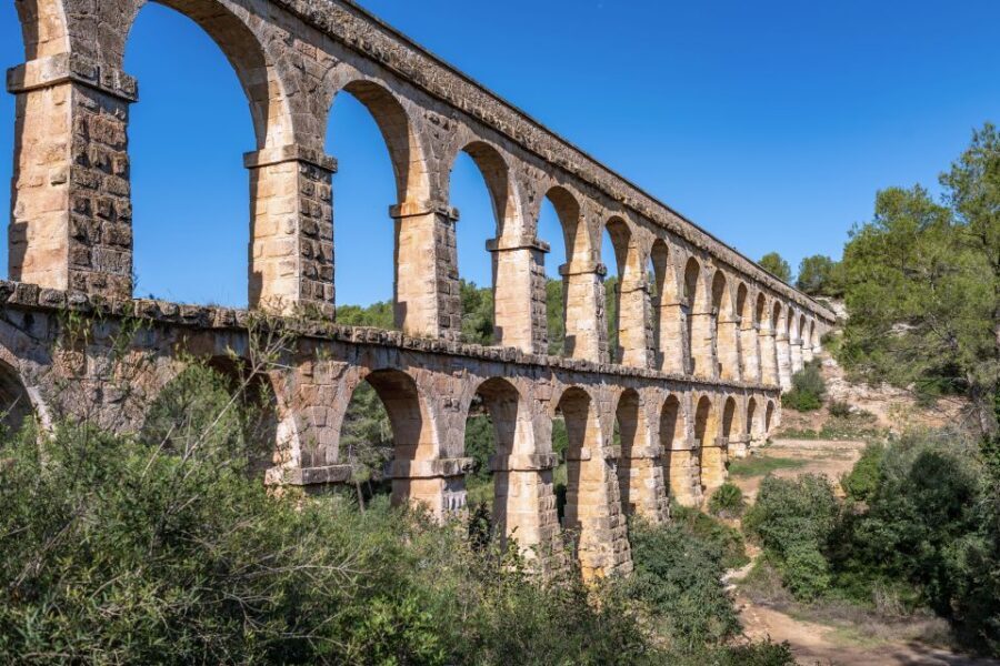 Tarragona & Sitges Small Group Full-Day Tour - Standing in the amphitheater area: where gladiators would have fought