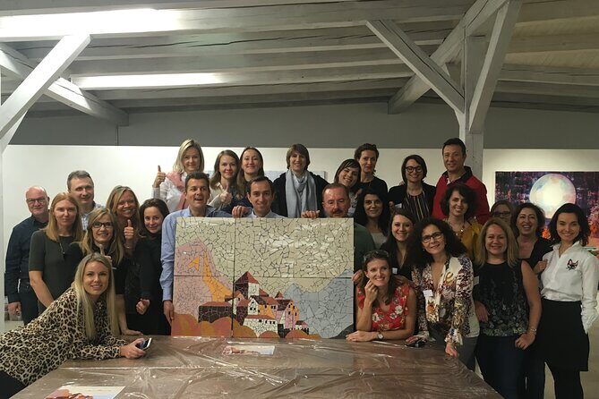 Teambuilding Barcelona: Create the logo of your company in mosaic - Timing and logistics in Barcelona: plan for focus, not sightseeing