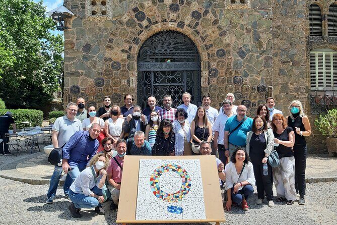 Teambuilding Barcelona: Create the logo of your company in mosaic - Price and value: what $638.18 per group buys you