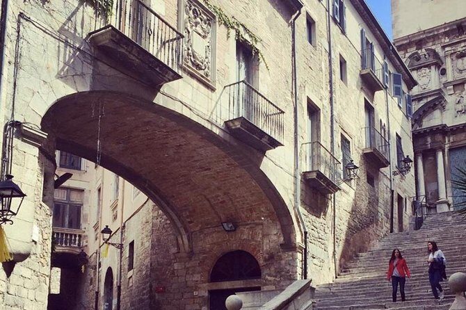 Three Medieval Gems & Local Lunch Private Tour from Barcelona - Girona Cathedral: skip-the-line entry plus a proper meal in town