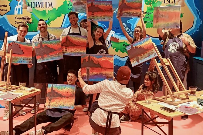 Vermouth-Art, paint and sip and Spanish Vermouth - Beginner-Friendly Coaching in English and Spanish