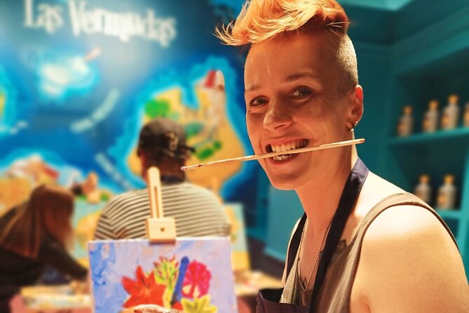Vermouth-Art, paint and sip and Spanish Vermouth - Should You Book Vermouth-Art in Barcelona?