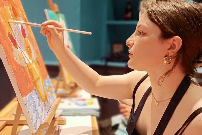 Vermouth-Art, paint and sip and Spanish Vermouth - Unlimited Vermouth, Plus Olives and Chips