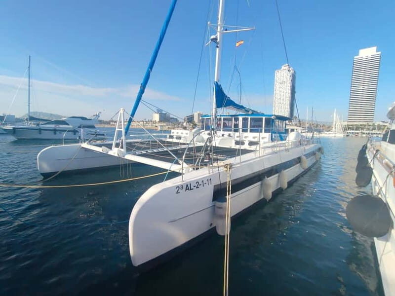 Vermouth on Catamaran: A Gastronomic Experience in Barcelona - Meeting at TURTUR BIG SPACE and Getting Onboard