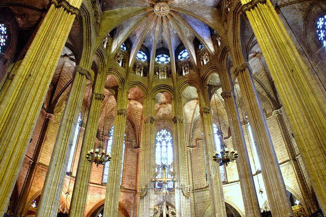 Walking tour of the Gothic Quarter of Barcelona + Cathedral - Stop-by-stop: Sants Màrtirs, Generalitat, and the Temple d’August