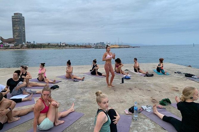 Yoga by the Sea in Barcelona - Where Espigó del Bogatell turns yoga time into a mini escape