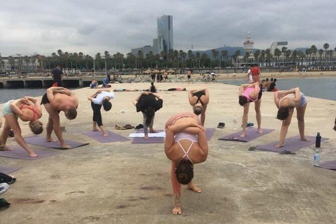 Yoga by the Sea in Barcelona - Price and value: $21.63 for a private session by the water